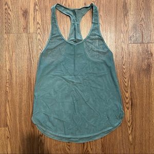 Lululemon mesh tank top